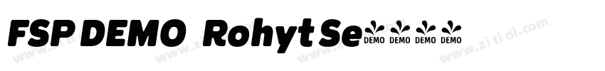 FSP DEMO   Rohyt Se字体转换